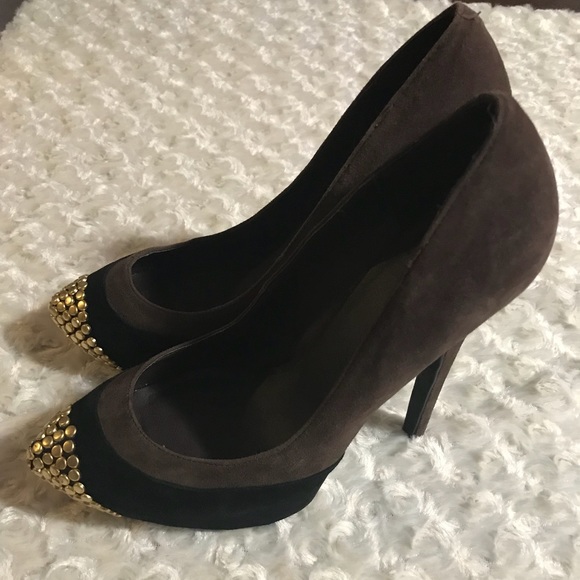 Penny Loves Kenny Shoes - Penny loves Kenny suede stilettos